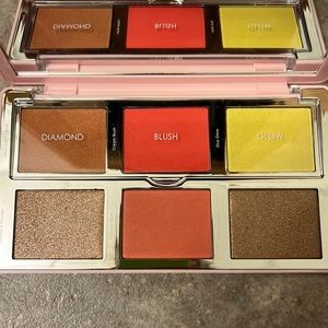 Natasha Denona never used citrus diamond and blush palette